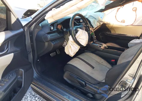 2018 Honda Civic Sport from USA, damaged, VIN SHHFK7H49JU236927